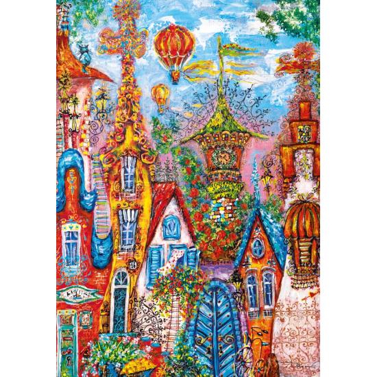 Puzzle Heye Porte Bleue 500 pièces Puzzle Heye Porte Bleue 500 pièces