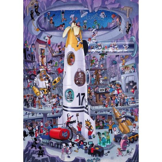 Heye Puzzle Space Launch 1000 pièces Heye Puzzle Space Launch 1000 pièces