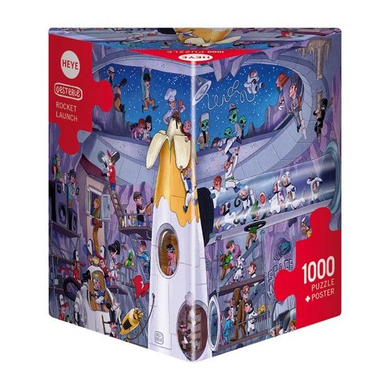 Heye Puzzle Space Launch 1000 pièces Heye Puzzle Space Launch 1000 pièces