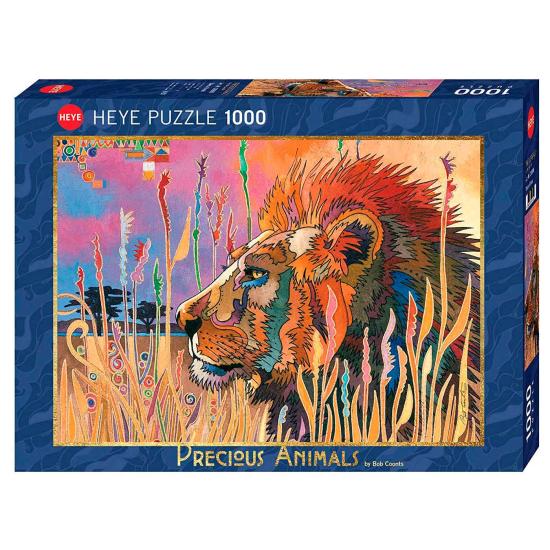 Puzzle Heye Lion au repos 1000 pièces