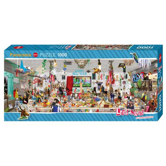 Heye Life Style Puzzle, Fête du Nouvel An 1000 pièces Heye Life Style Puzzle, Fête du Nouvel An 1000 pièces