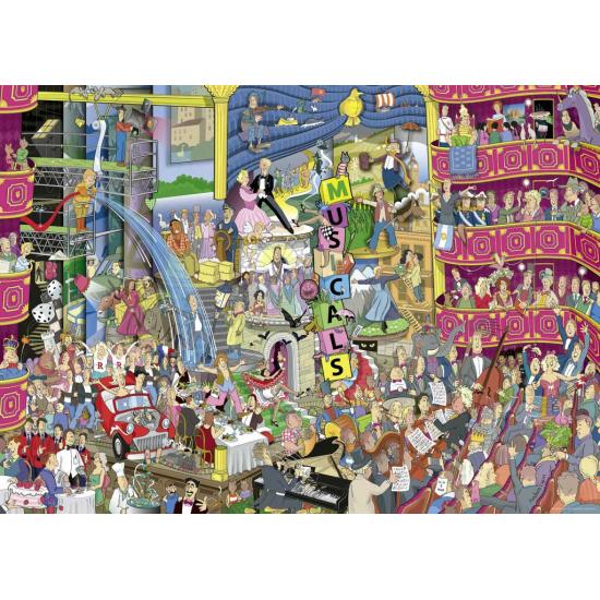 Heye Puzzle Le Meilleur Des Comédies Musicales de 1000 pièces