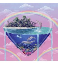 Puzzle Heye Les Dauphins 1000 pièces