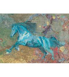 Puzzle Heye Carte Cheval 2000 pièces