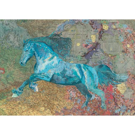 Puzzle Heye Carte Cheval 2000 pièces