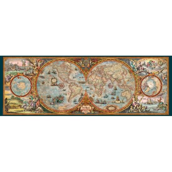 Heye Puzzle Map Hemisphere Panorama 6000 pièces