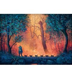 Heye Puzzle Marche Des Bois 1000 Pièces