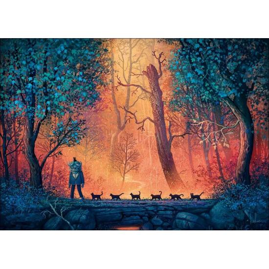 Heye Puzzle Marche Des Bois 1000 Pièces
