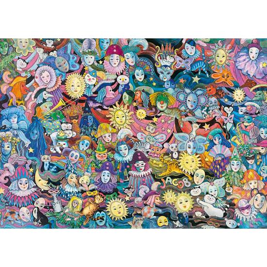 Puzzle Masques Heye 1000 pièces