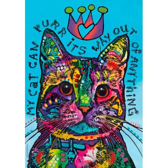 Puzzle Heye mon chat ronronne 500 pièces