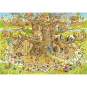 Heye Monkey Habitat Puzzle 1000 pièces