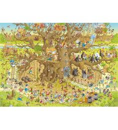 Heye Monkey Habitat Puzzle 1000 pièces