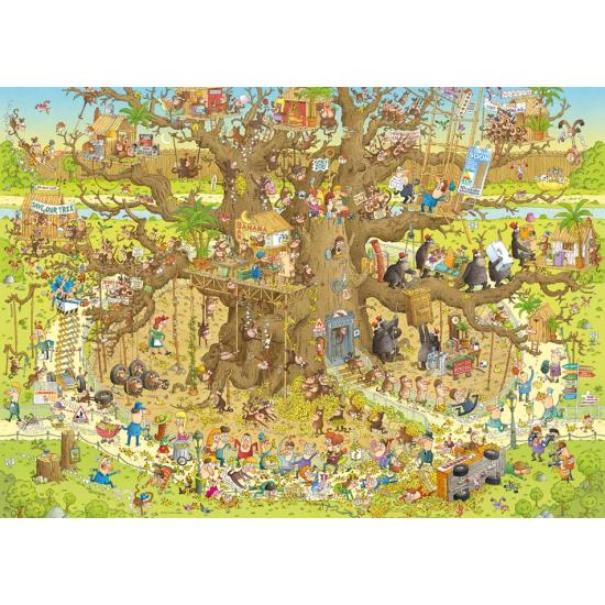 Heye Monkey Habitat Puzzle 1000 pièces
