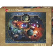 Puzzle Heye Space World 1500 pièces