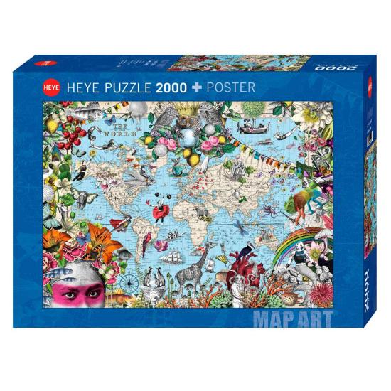 Puzzle Heye Monde particulier 2000 pièces