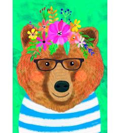 Heye Flowery Bear Puzzle 1000 pièces