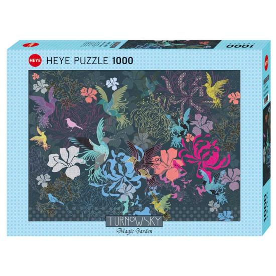 Heye Puzzle Oiseaux et Fleurs 1000 pièces