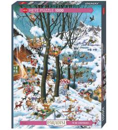 Puzzle Heye Winter Paradise 1000 pièces