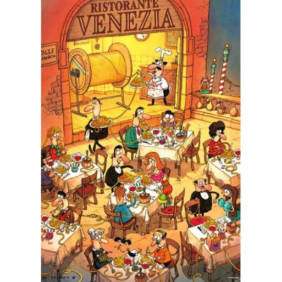 Puzzle de 1 000 pièces de pâtes italiennes Heye