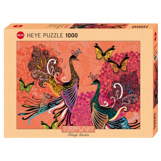 Heye Puzzle Paons et Papillons 1000 pièces