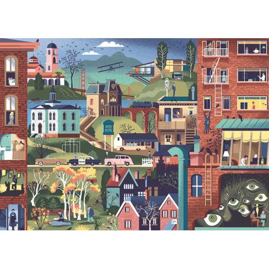 Heye Puzzle Films D'Hitchcock 1000 Pièces