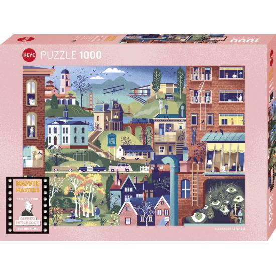 Heye Puzzle Films D'Hitchcock 1000 Pièces