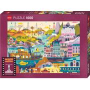 Heye Wes Anderson Films Puzzle 1000 pièces