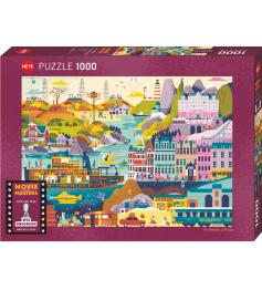 Heye Wes Anderson Films Puzzle 1000 pièces