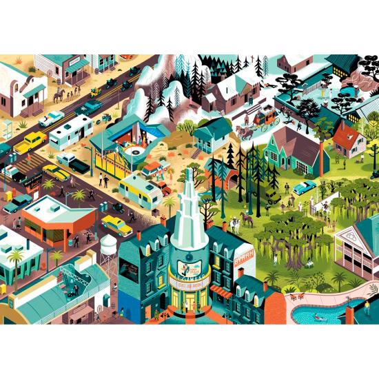 Heye Puzzle Quentin Tarantino Films 1000 pièces Heye Puzzle Quentin Tarantino Films 1000 pièces