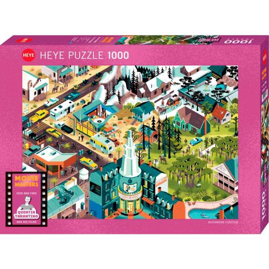 Heye Puzzle Quentin Tarantino Films 1000 pièces Heye Puzzle Quentin Tarantino Films 1000 pièces