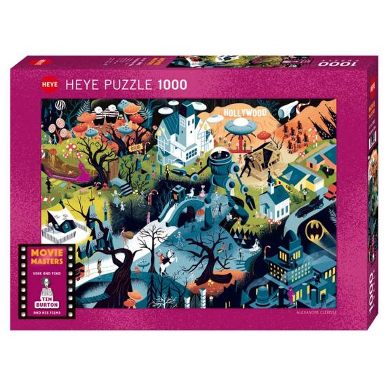 Heye Puzzle Tim Burton Films 1000 pièces