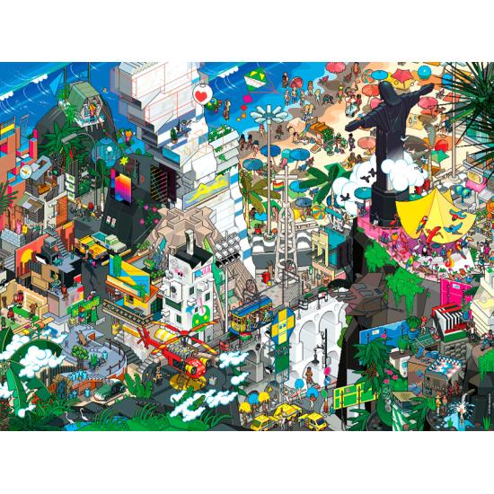 Puzzle Heye Rio de Janeiro, Brésil 1500 pièces