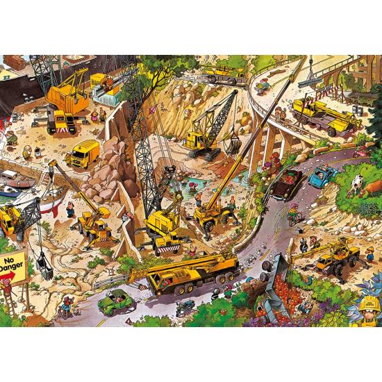 Puzzle Heye Wanted Door Lock Tonio 1000 Pièces