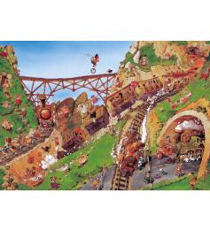 Puzzle Heye Wanted Getaway Car Fred 1000 Pièces