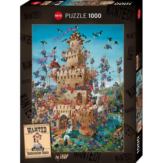 Puzzle Heye Wanted Safecracker Suzie 1000 Pièces