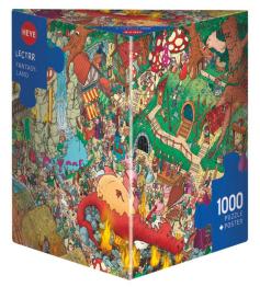 Puzzle Heye Fantasy Land Boîte Triangulaire 1000 Pcs