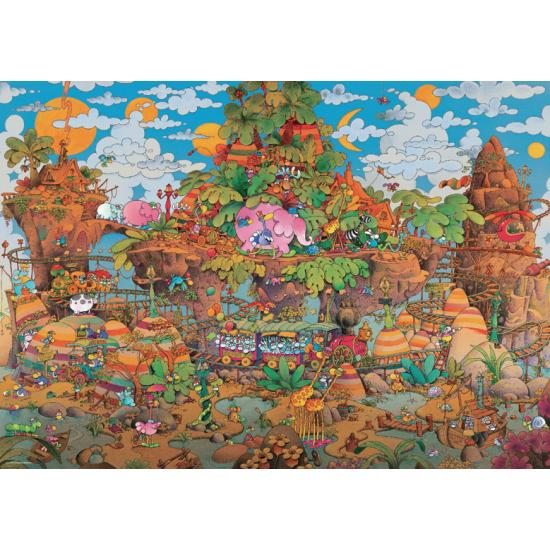 Puzzle Heye Train 2000 pièces