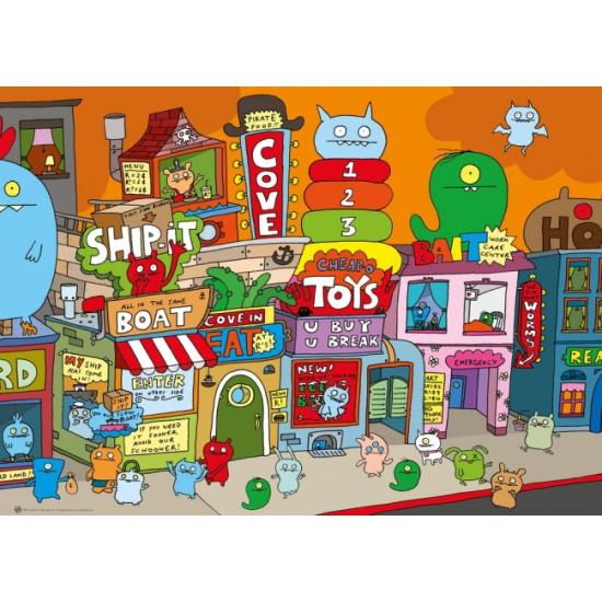 Heye Ugly Town Puzzle 1000 pièces