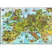 Heye United Dragons of Europe Puzzle 4000 pièces