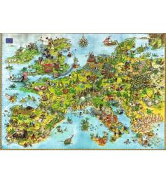 Heye United Dragons of Europe Puzzle 4000 pièces