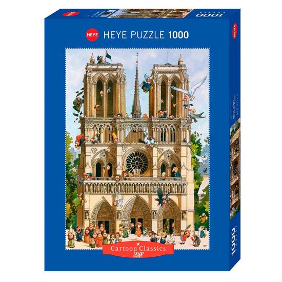 Puzzle Heye Vive Notre Dame ! de 1000 pièces Puzzle Heye Vive Notre Dame ! de 1000 pièces