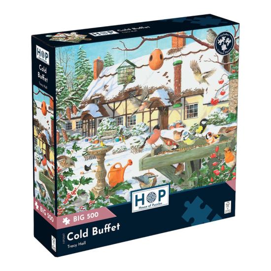 Puzzle House Of Puzzles Buffet Froid XXL 500 pièces