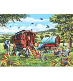 Puzzle House Of Puzzles Marchand Ambulant 1000 pièces
