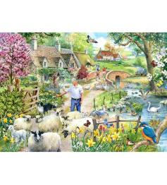 Puzzle House Of Puzzles Chemin du Berger 1000 pièces
