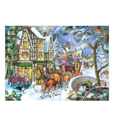 Puzzle House Of Puzzles Chariot des neiges XXL 500 pièces