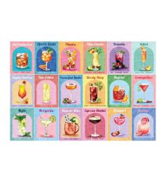 Puzzle House Of Puzzles Cocktails Colorés 1000 pièc
