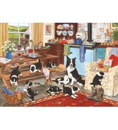 Puzzle House Of Puzzles Collies 1000 pièces
