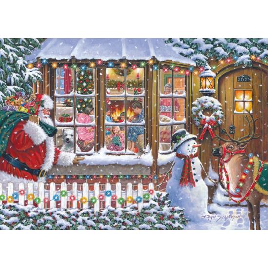 Puzzle House Of Puzzles Avec l'amour du Père Noël XXL 500 pièces