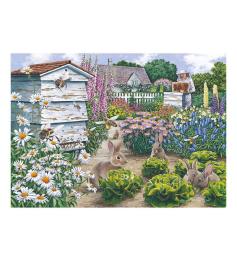 Puzzle House Of Puzzles Lapins de miel 500 pièces