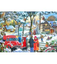 Puzzle House Of Puzzles voeux d'hiver 1000 pièces